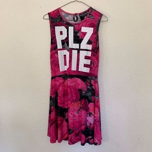 PLZ DIE KILLSTAR RARE GOTH DRESS Size XL